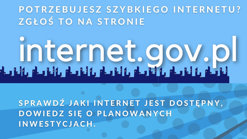 Zgłaszanie zapotrzebowania na szybki internet na stronie internet.gov.pl