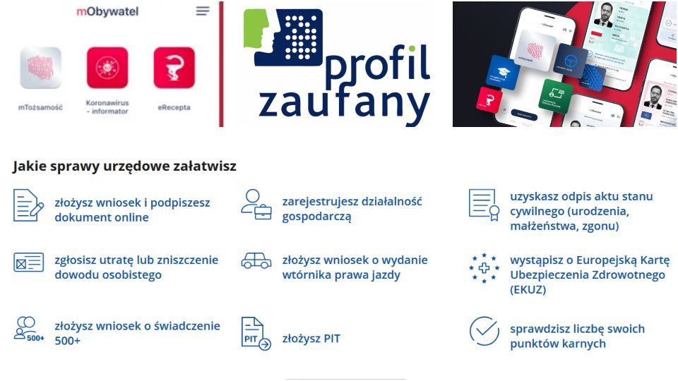 W Urzędzie Gminy Chmielnik możesz potwierdzić profil zaufany - grafika ilustracyjna