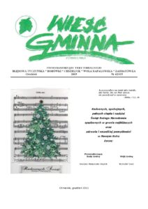 Wieść Gminna z Chmielnika - numer 4 z 2015 r. do pobrania w formacie PDF