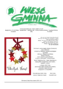 Wieść Gminna z Chmielnika - numer 4 z 2021 r. do pobrania w formacie PDF