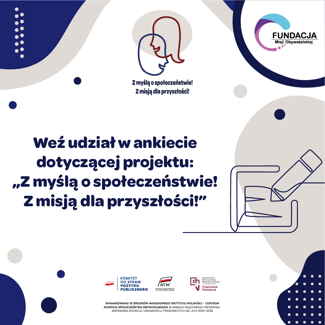 Grafika wprowadzająca - informacja o ankiecie