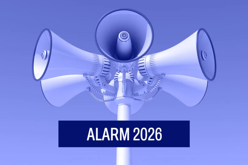 Alarm 2026 - grafika wprowadzająca